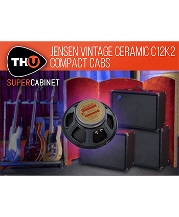 Jensen Vintage Ceramic C12K2 Compact Cabs - Supercab IR
